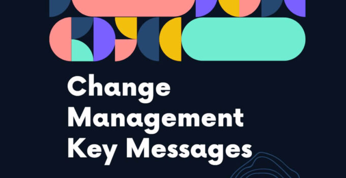 Change Management Key Messages Examples 