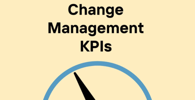 Examples of Change Management KPIs