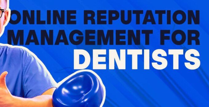 Dentist Online Reputation Management