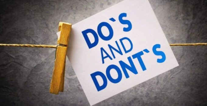 Do’s and Don’ts of Change Management